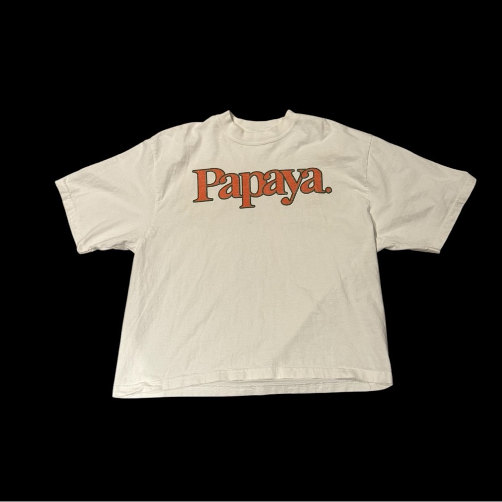 Papaya ‘Fruits of our Labor’ Oversized Tee in White XXL